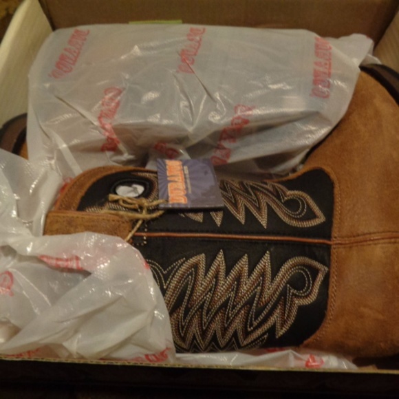 New Durango Kid's Lil' Rebel Cowboy Boots - Picture 1 of 8